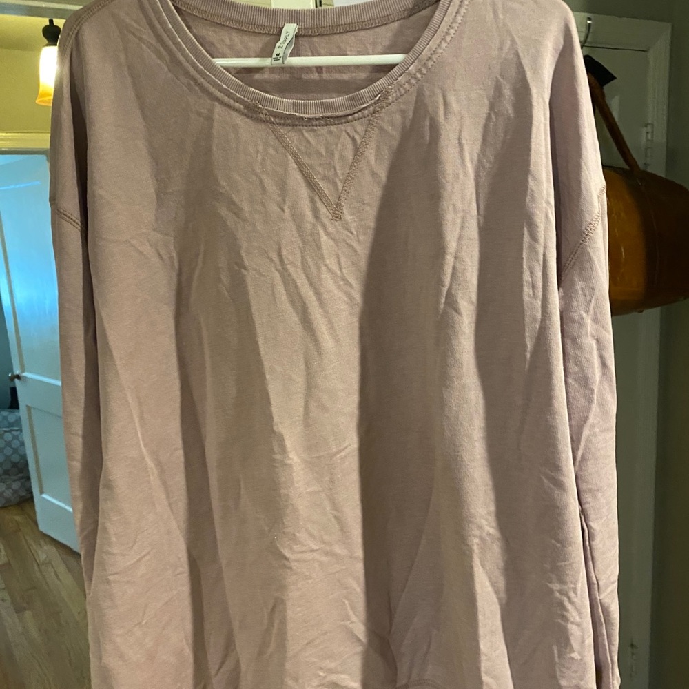 Z supply High Low Lounge Top in Lavander